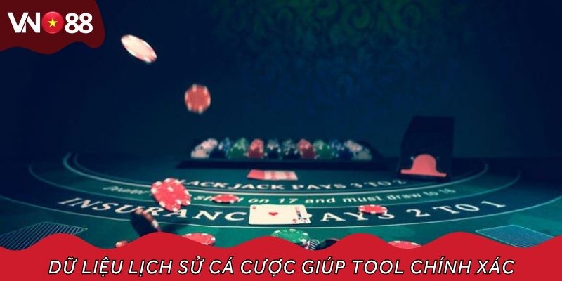 Dữ liệu lịch sử cá cược giúp tool hack hoạt động chính xác và hiệu quả hơn