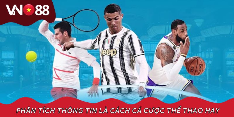 Phân tích các thông tin liên quan là cách cá cược thể thao chắc thắng