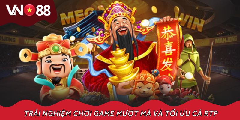Trải nghiệm chơi game mượt mà và tối ưu cả RTP lẫn dịch vụ hỗ trợ