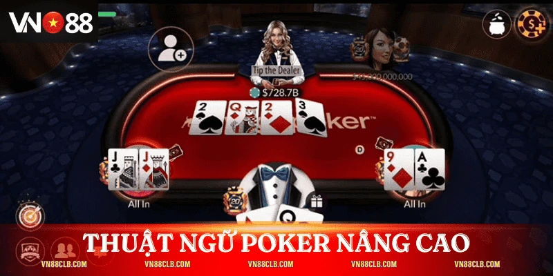 Thuật ngữ poker nâng cao nên biết để chơi chuyên nghiệp